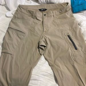 North face tan pants,